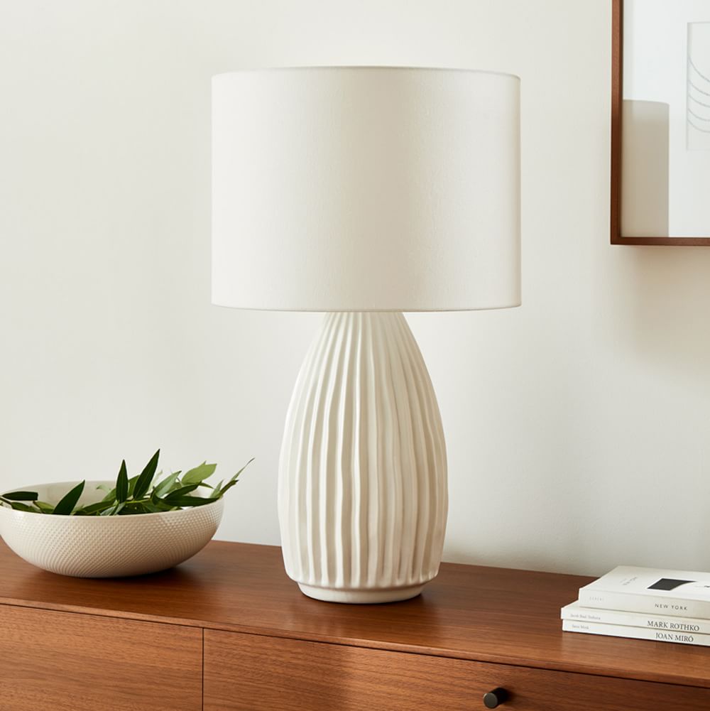 Crate and barrel ella cheap lamp
